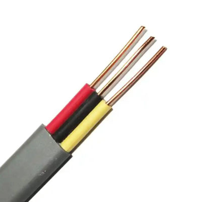 UL IEC PVC Flat Cable 2 Core 3 Core Twin Flat Earth 1.5 2.5 4sqmm Jacket